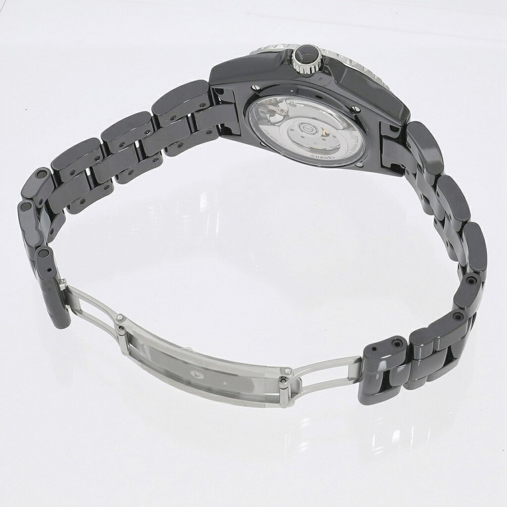 Chanel J12 Black Ceramic 38mm H5702 Unisex Watch - Picture 5 of 7